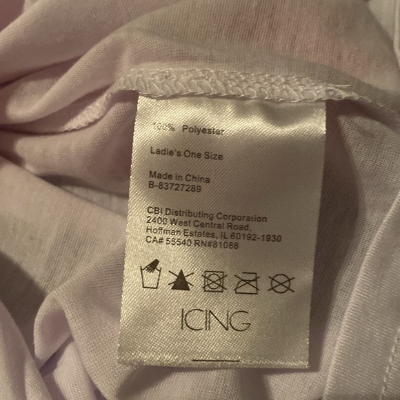 🆕ICING: SANTA SHIRT “TELL ME WHAT YOU WANT…” Jersey Style L/S: Size L - Picture 7 of 7